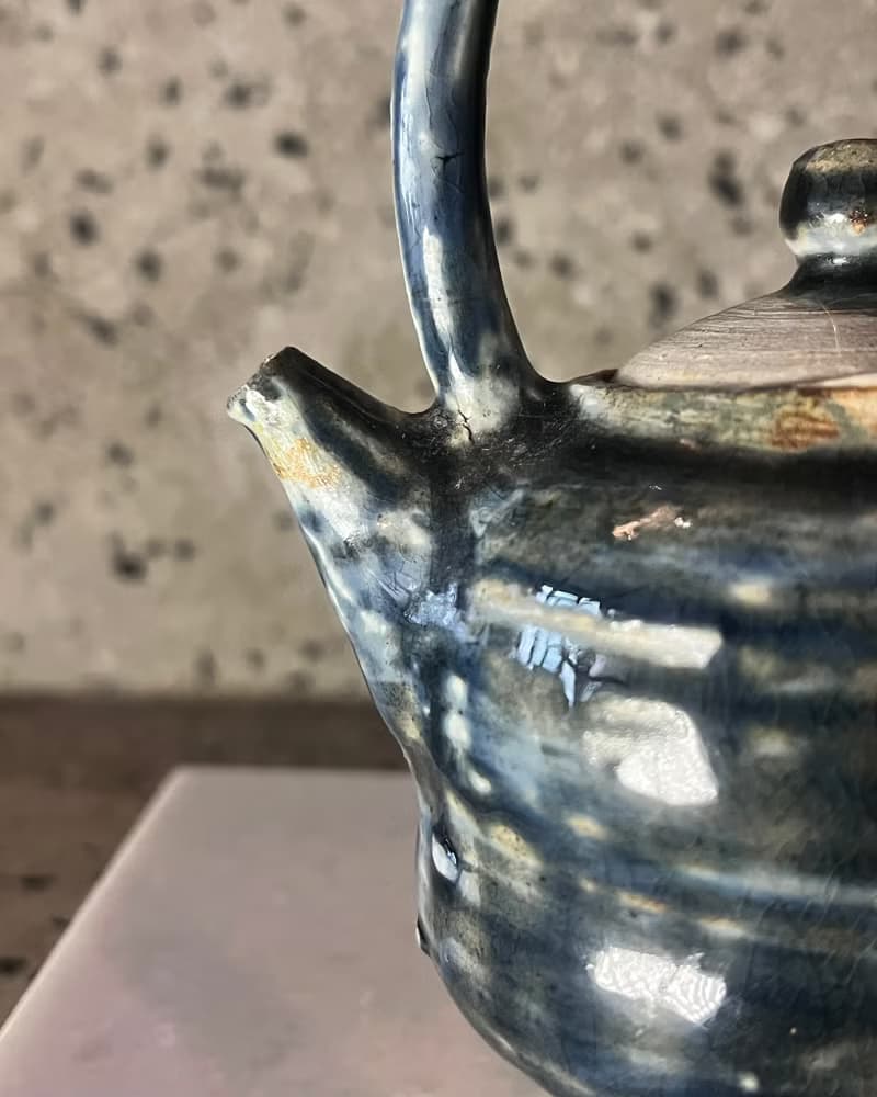 墨藍 提樑壺 一三零 | 陶茶具