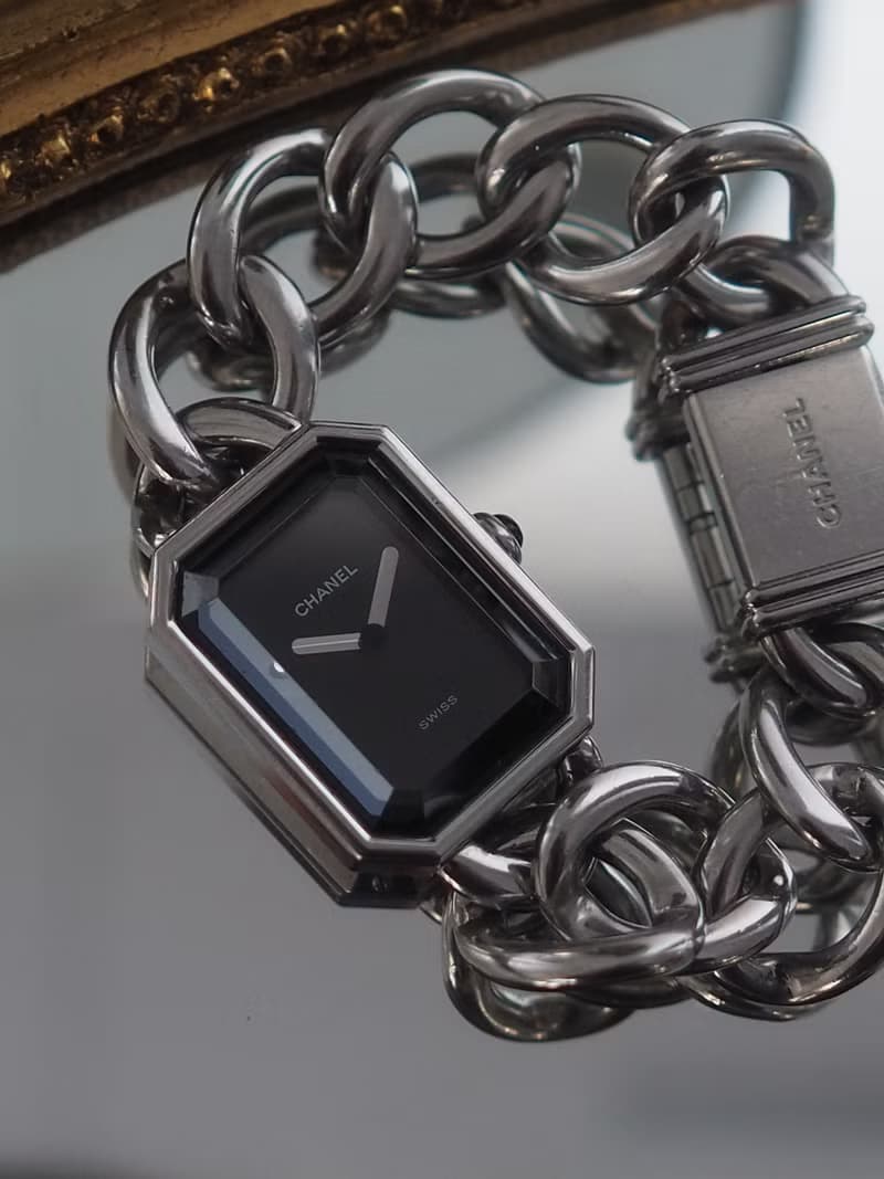 CHANEL シャネル プルミエール チェーン ウォッチ 腕時計 シルバー ヴィンテージ
