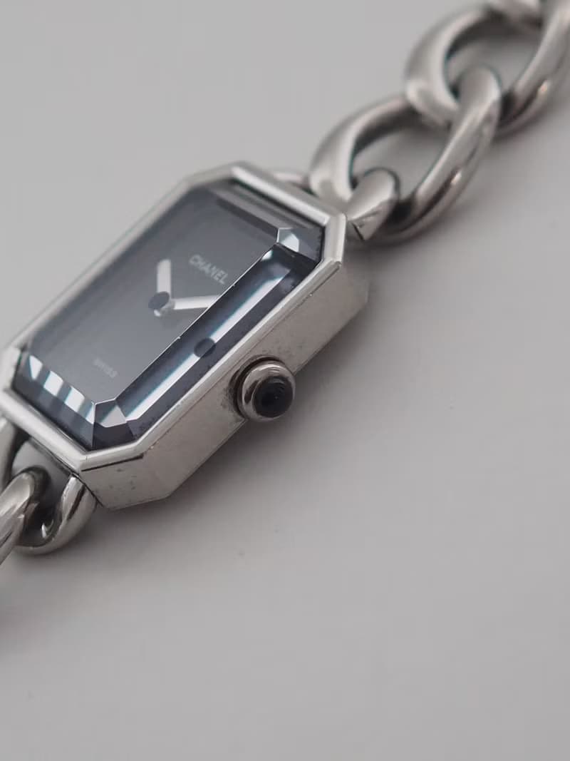 CHANEL シャネル プルミエール チェーン ウォッチ 腕時計 シルバー ヴィンテージ