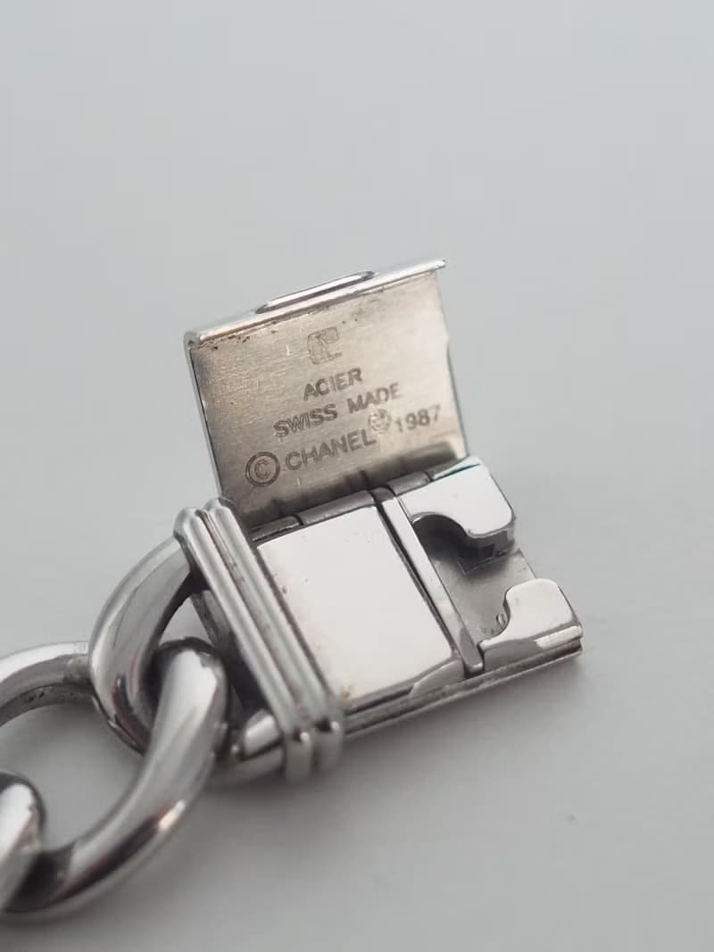 CHANEL シャネル プルミエール チェーン ウォッチ 腕時計 シルバー ヴィンテージ