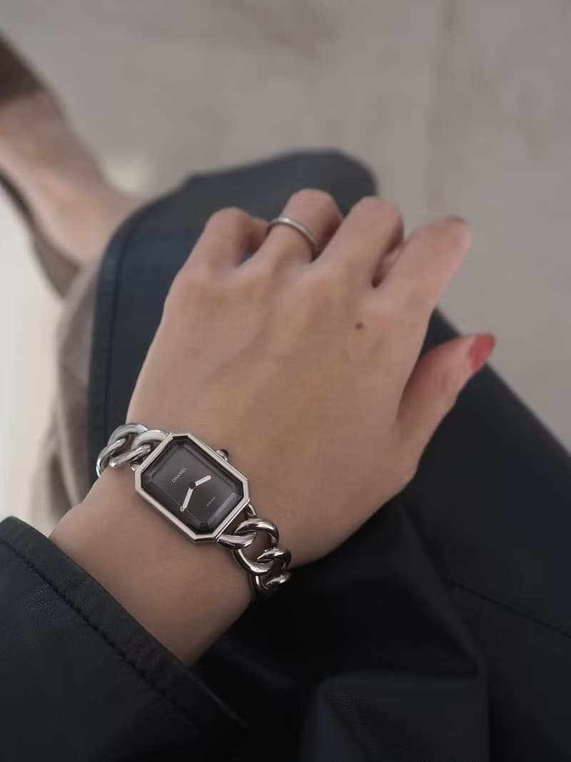 CHANEL シャネル プルミエール チェーン ウォッチ 腕時計 シルバー ヴィンテージ