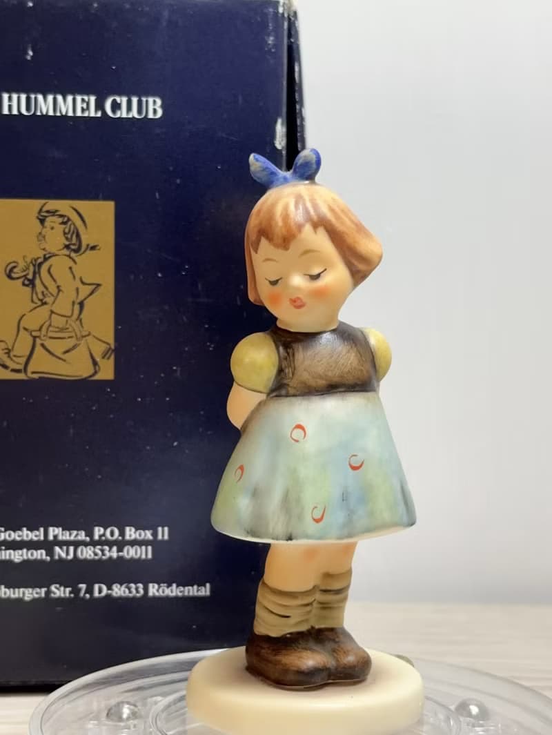 德國頂級瓷偶Hummel收藏中古手工手繪喜姆娃娃小尺寸/一等品