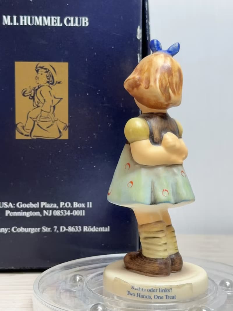 德國頂級瓷偶Hummel收藏中古手工手繪喜姆娃娃小尺寸/一等品
