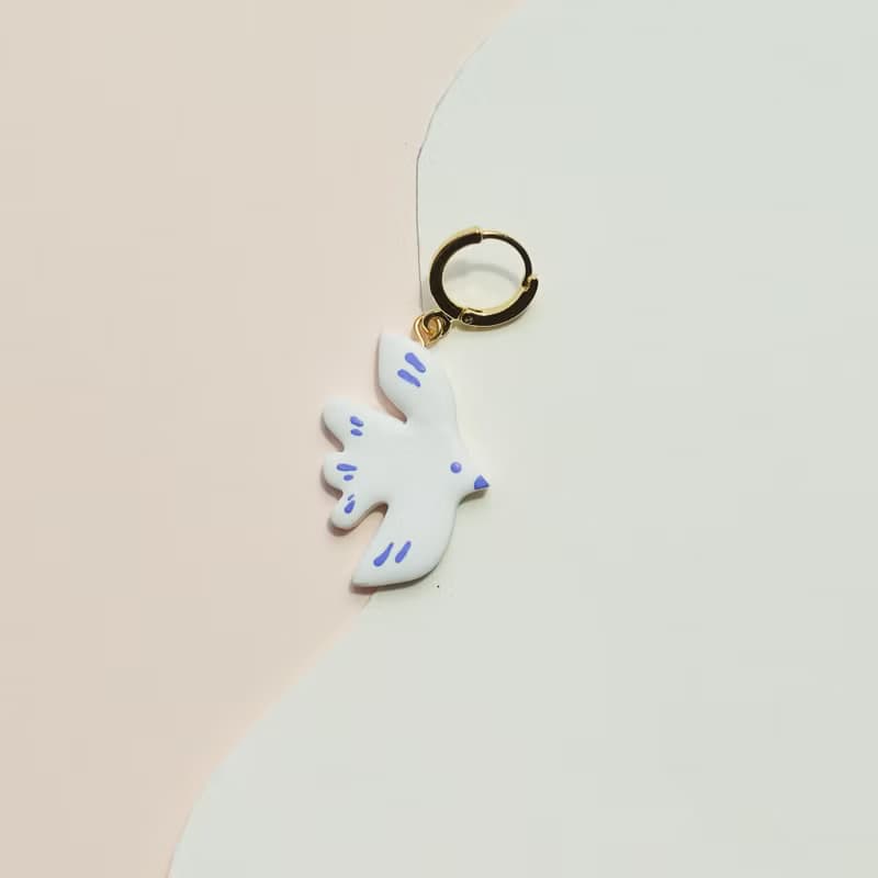 頑系列- Matisse 風格耳環組合(可單購) 手工軟陶耳環/可改夾