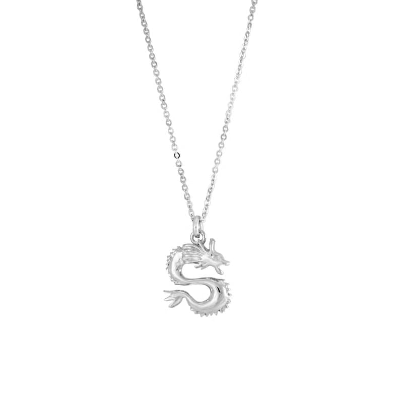Dragon Silver Necklace 龍造型墜鍊 純銀生肖項鍊