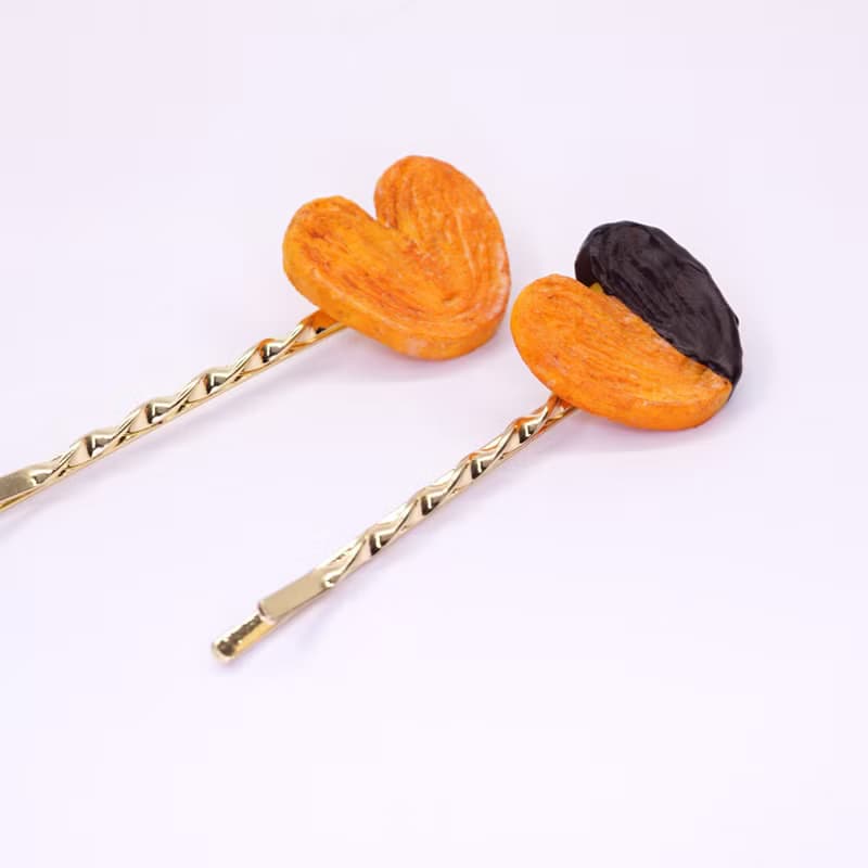 Playful Design 蝴蝶酥髮夾/朱古力蝴蝶酥髮夾