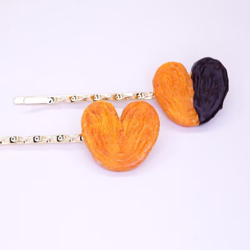 Playful Design 蝴蝶酥髮夾/朱古力蝴蝶酥髮夾