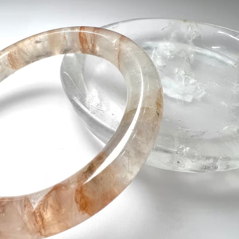 紅膠花手鐲 | 水晶 | 水晶手鐲