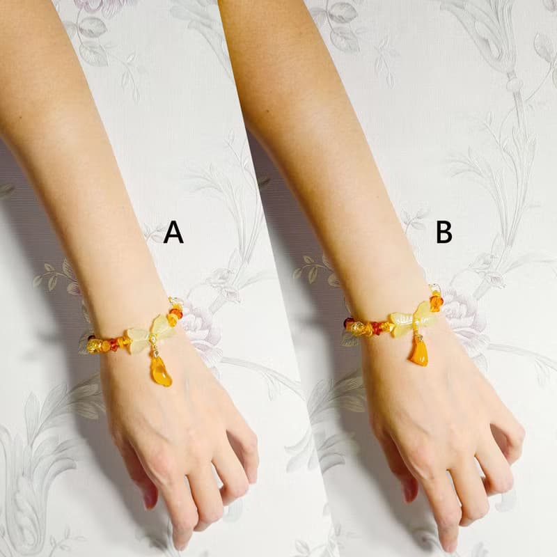 財石大集合 頂級 琥珀蜜蠟 黃水晶 黃岫玉 招財 手鍊 單品 禮物