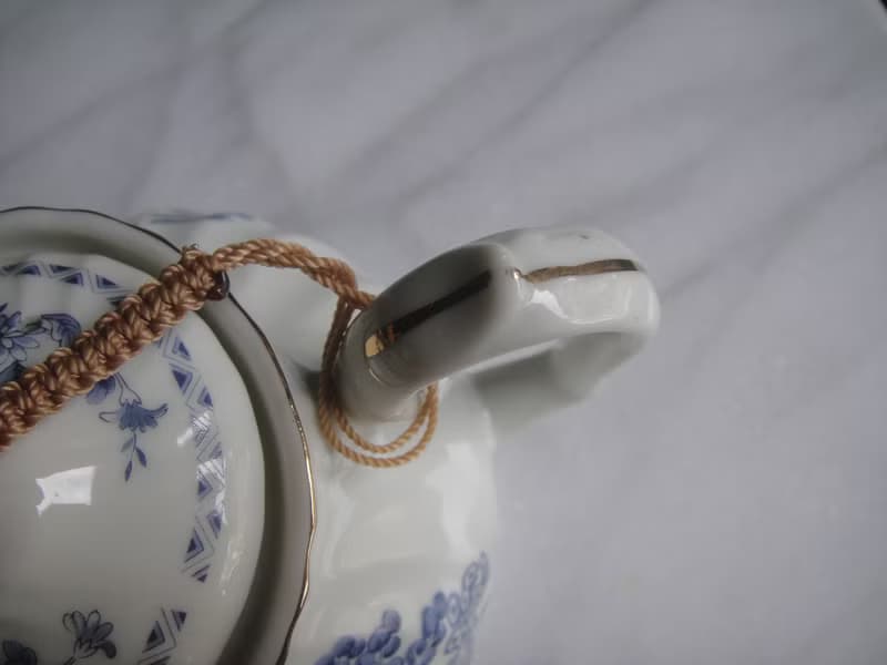 【老時光 OLD-TIME】早期二手1989年日本手工描金瓷壺