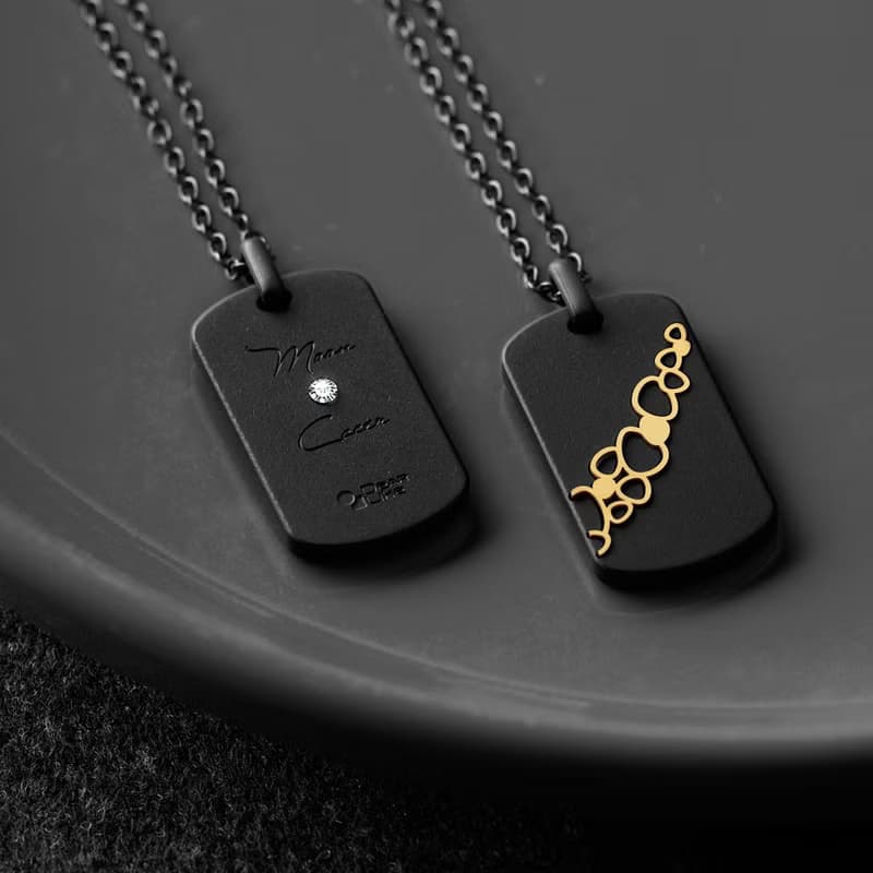 星座項鍊|男款巨蟹座|醫療鋼