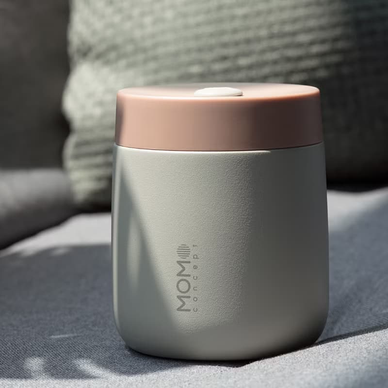 日本 MOMOCONCEPT 小立方保溫杯 玫瑰金瓶身 260ml 5 色可選
