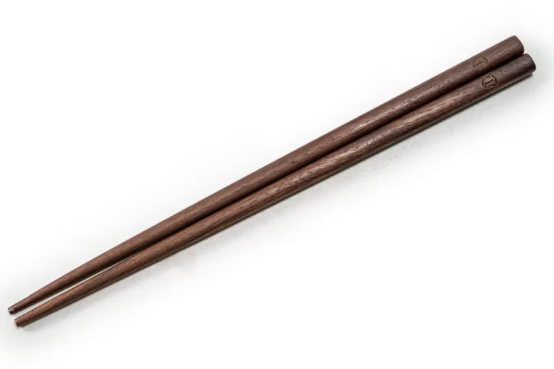 Islandoffer島嶼製作 實木黑胡桃木筷子1對 木系餐具 (一件)