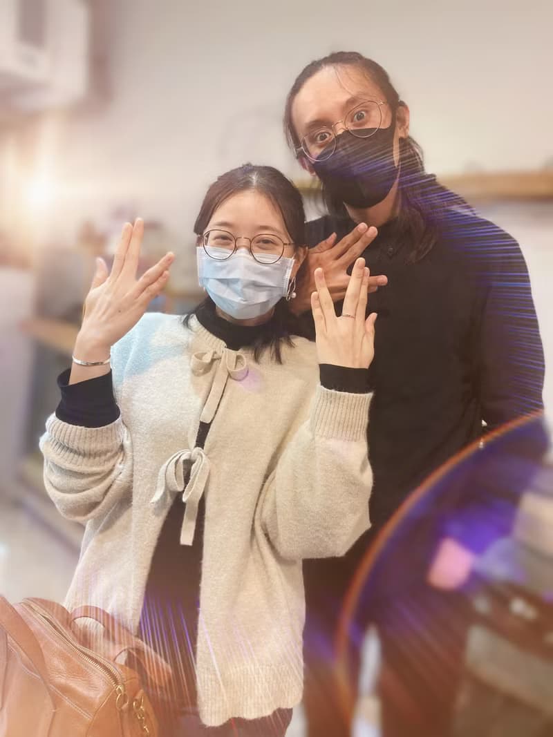 【體驗】純銀對戒體驗課程 花蓮金工 情侶 閨蜜 文化幣