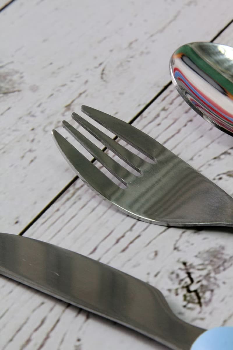 英國Rayware可愛海盜圖案兒童用安全不銹鋼刀叉湯匙餐具組