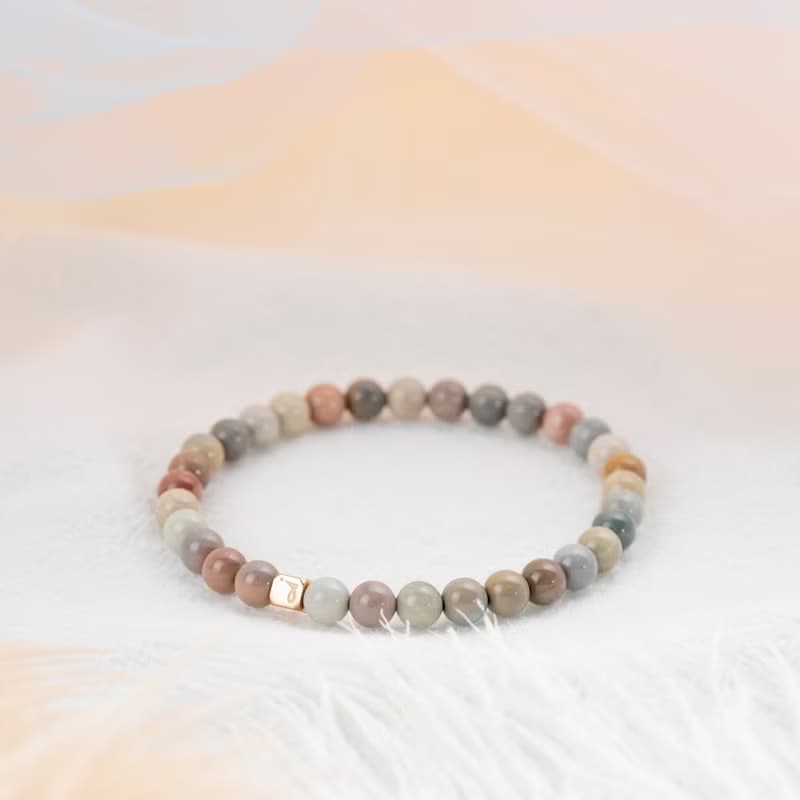 馬卡龍阿拉善 | 瑪瑙 | 天然能量手串 | 6-7mm