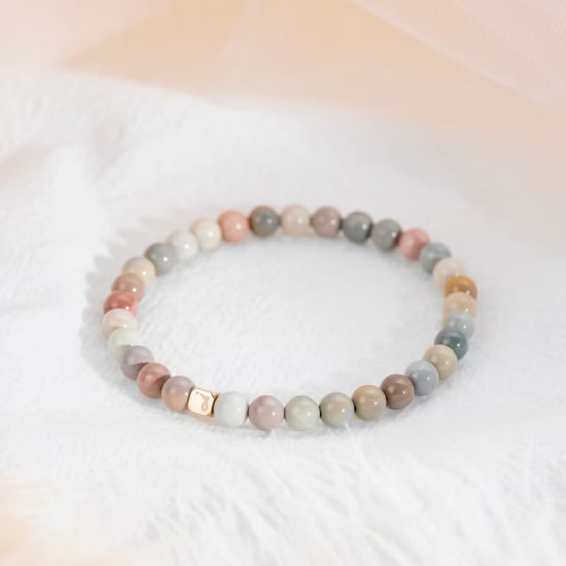 馬卡龍阿拉善 | 瑪瑙 | 天然能量手串 | 6-7mm