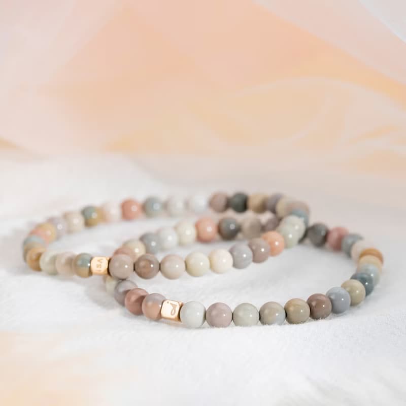 馬卡龍阿拉善 | 瑪瑙 | 天然能量手串 | 6-7mm