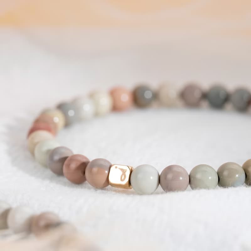 馬卡龍阿拉善 | 瑪瑙 | 天然能量手串 | 6-7mm