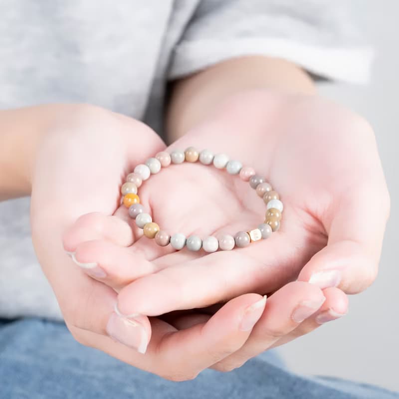 馬卡龍阿拉善 | 瑪瑙 | 天然能量手串 | 6-7mm