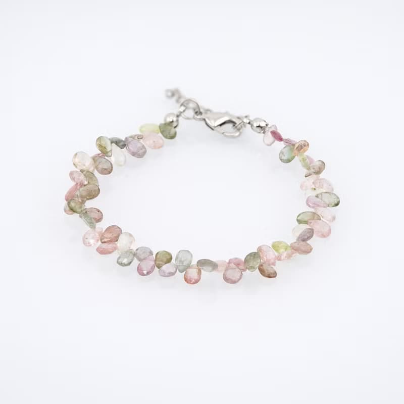 寶麗金珠寶-天然彩色碧璽手鍊