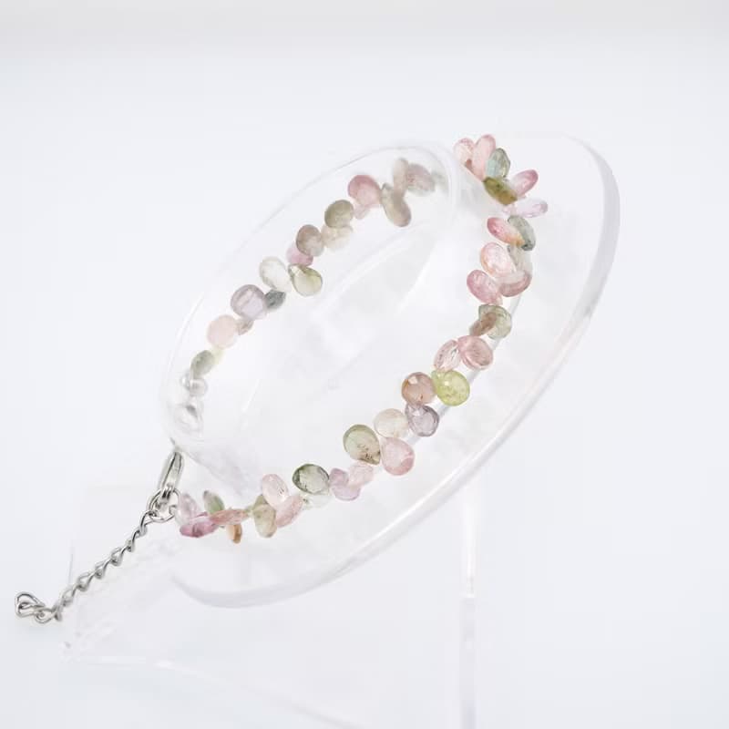 寶麗金珠寶-天然彩色碧璽手鍊