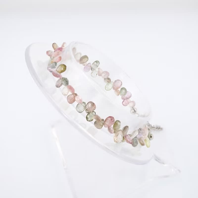 寶麗金珠寶-天然彩色碧璽手鍊