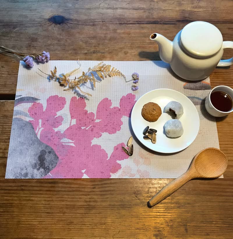 蕨類風景餐桌墊-鐵線蕨|餐桌 廚房 餐具 女性 美 新春 年節 送禮