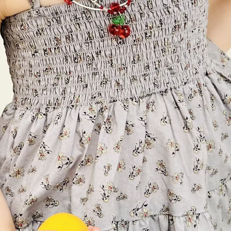 夏季小碎花淑女背心上衣 / 童裝