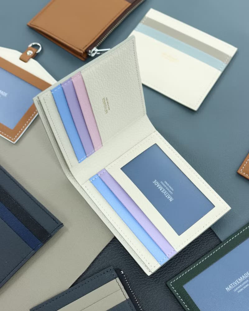 Nativemade 短銀包 法國山羊皮 女裝 短夾 錢包 錢夾