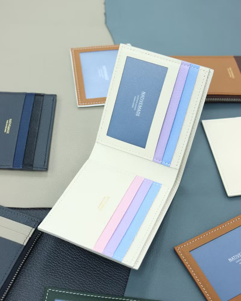 Nativemade 短銀包 法國山羊皮 女裝 短夾 錢包 錢夾