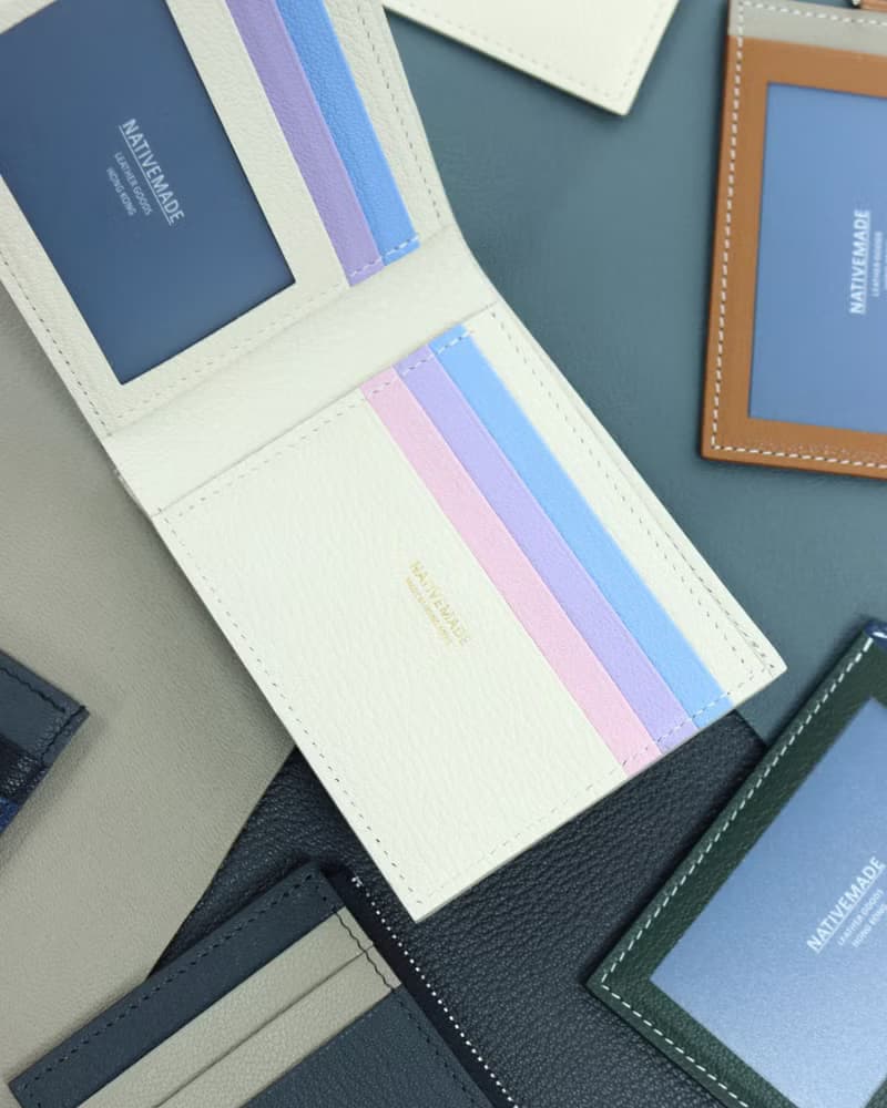 Nativemade 短銀包 法國山羊皮 女裝 短夾 錢包 錢夾