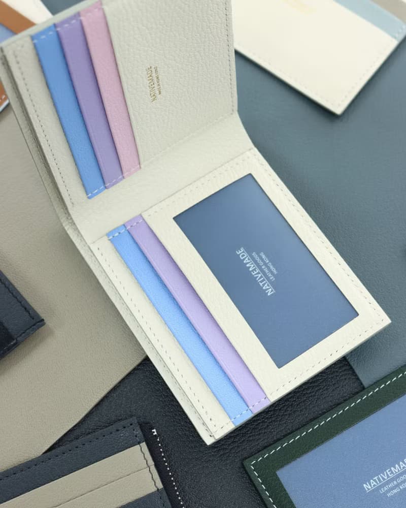 Nativemade 短銀包 法國山羊皮 女裝 短夾 錢包 錢夾