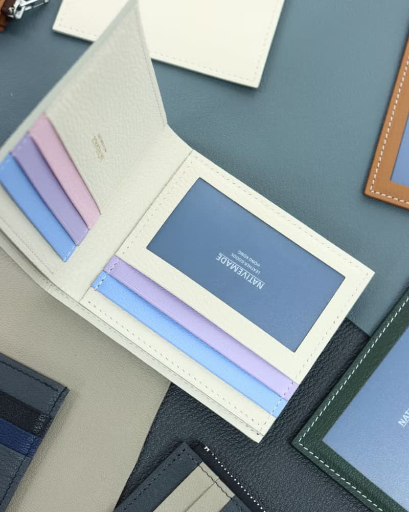 Nativemade 短銀包 法國山羊皮 女裝 短夾 錢包 錢夾