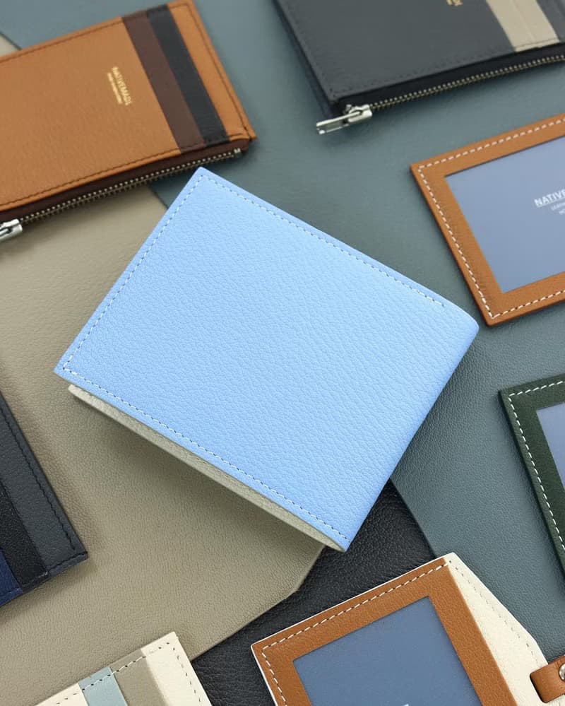 Nativemade 短銀包 法國山羊皮 女裝 短夾 錢包 錢夾