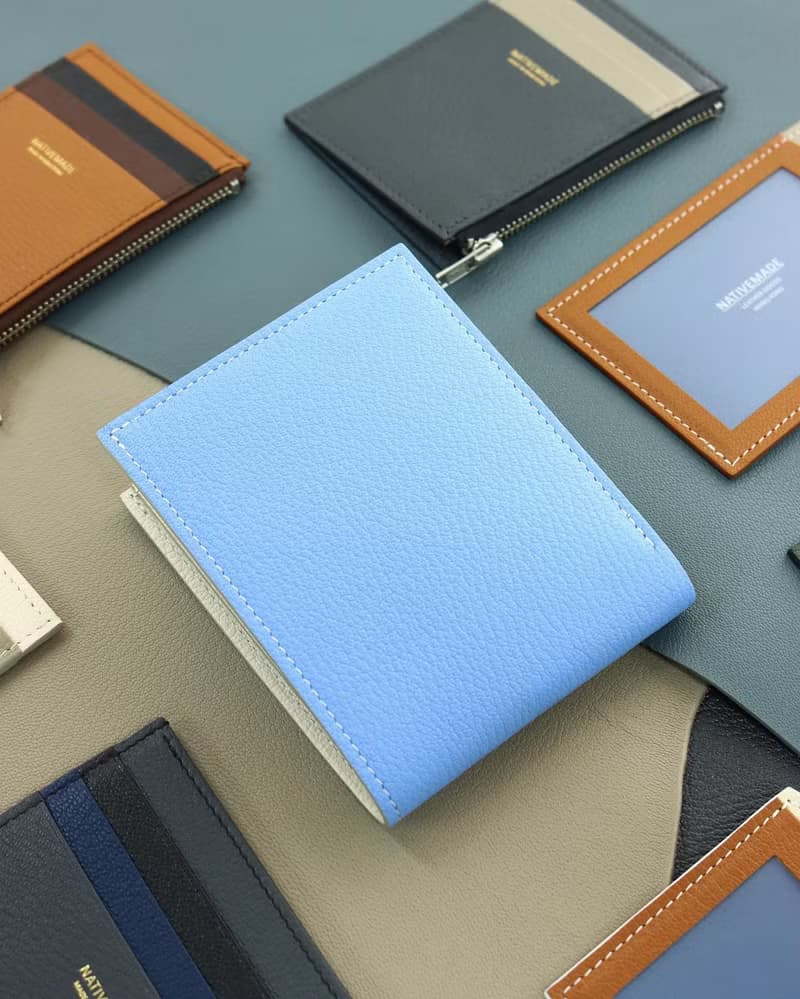Nativemade 短銀包 法國山羊皮 女裝 短夾 錢包 錢夾