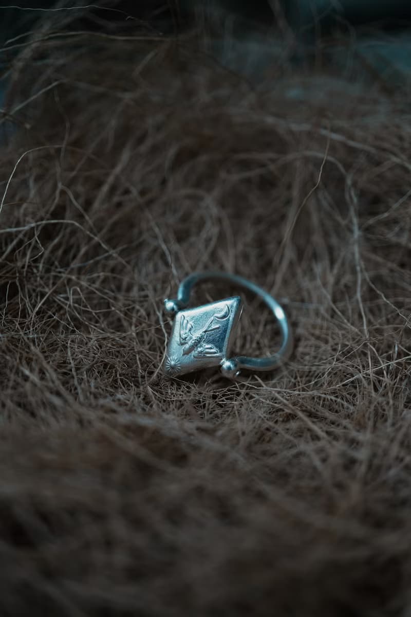 KUÂN KUÂN 烏鶖 逐星翻轉戒 純銀