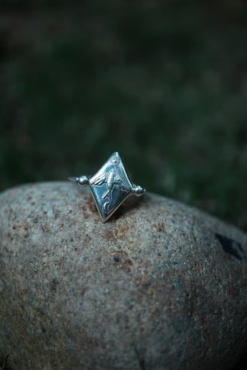 KUÂN KUÂN 烏鶖 逐星翻轉戒 純銀