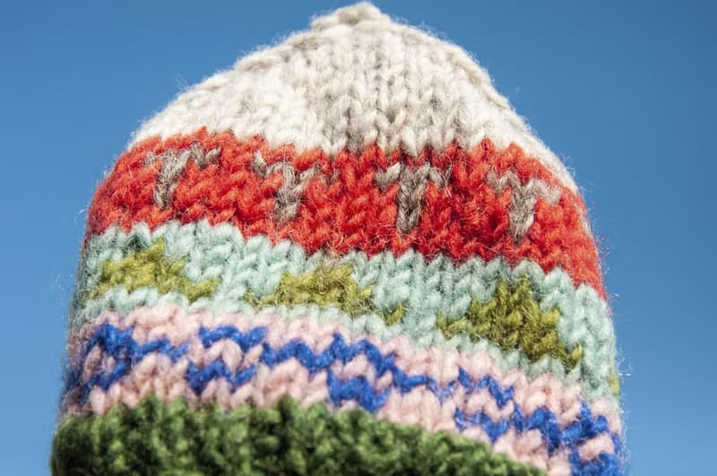 手織純羊毛針織手套/可拆卸保暖手套/內刷毛手套/觸控手套-北歐