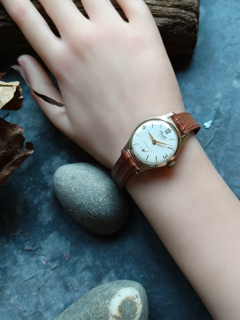 德國Kienzle 皮錶帶 古董錶 機械手上鍊錶