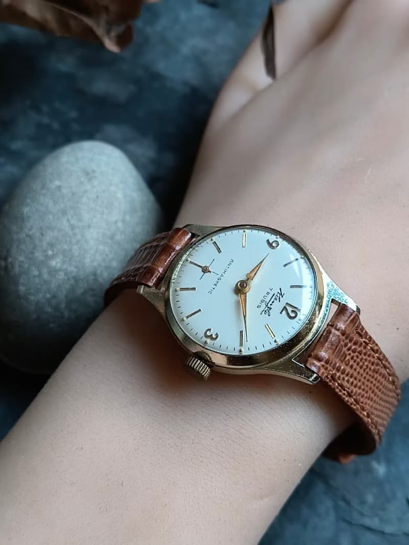 德國Kienzle 皮錶帶 古董錶 機械手上鍊錶