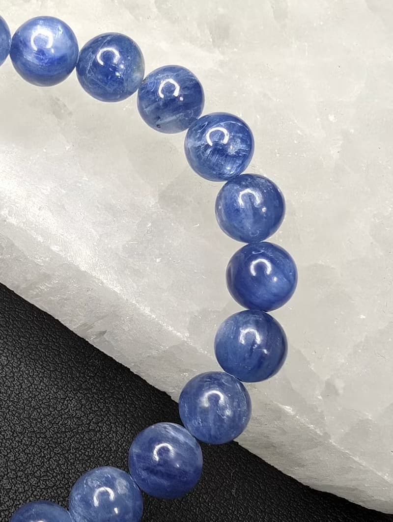 【訂製品】藍晶石 7-12mm 手鍊 天然水晶 水晶手串 水晶手鍊