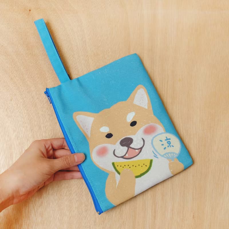 可愛插畫手提包