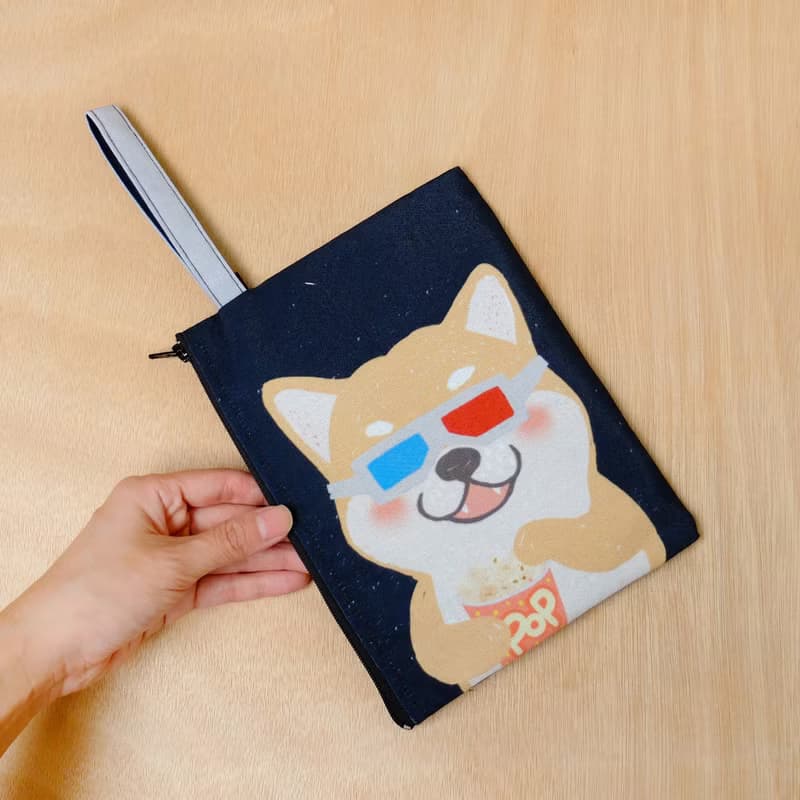 可愛插畫手提包
