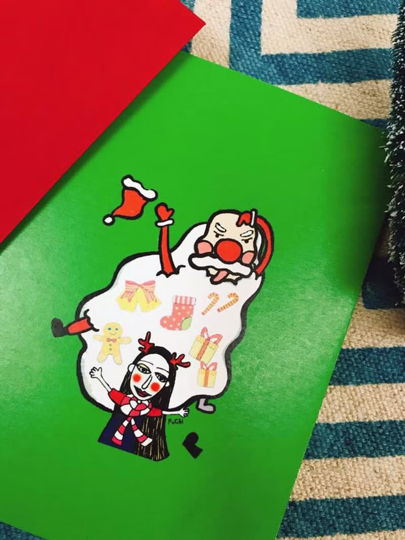 聖誕卡-開開心心過聖誕A款