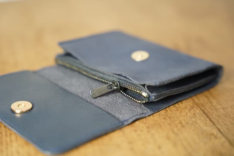 植鞣革款 個性短夾