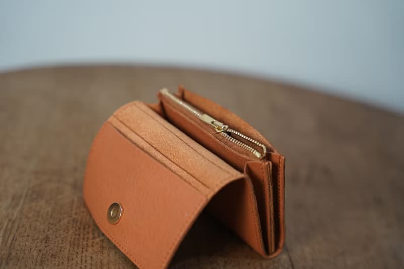 植鞣革款 個性短夾