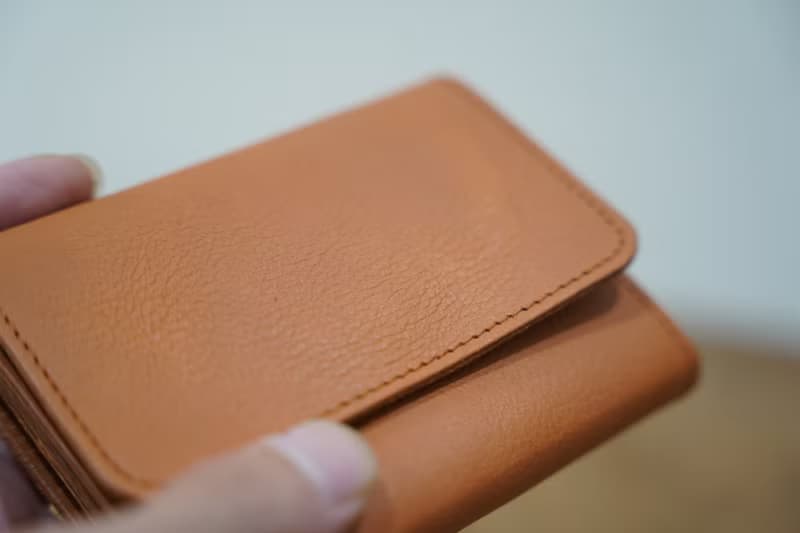 植鞣革款 個性短夾