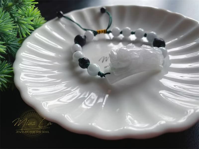 天然緬甸玉翡翠 開運 貔貅 手排 招財 禮物 設計款 手鍊 男