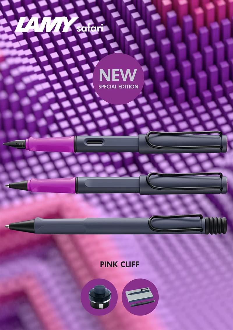 LAMY 原子筆 限量單盒 / SAFARI 系列 2024 - 懸岩粉紅